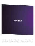 Alcatel A7 XL Manual preview