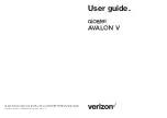 Alcatel AVALON V User Manual preview