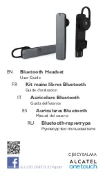 Alcatel BH60 User Manual предпросмотр