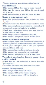 Preview for 20 page of Alcatel Consumer Cellular 101 Quick Start Manual