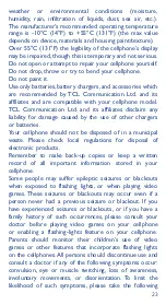 Preview for 25 page of Alcatel Consumer Cellular 101 Quick Start Manual