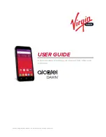 Preview for 1 page of Alcatel dawn User Manual