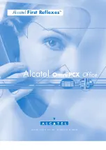 Предварительный просмотр 1 страницы Alcatel First Reflexes Manual