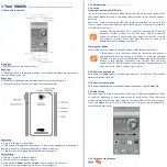 Preview for 2 page of Alcatel Flash 6042D Quick Start Manual