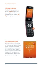 Предварительный просмотр 4 страницы Alcatel GO FLIP Consumer Cellular Quick Manual