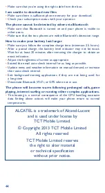 Preview for 44 page of Alcatel HERO 8020D Quick Start Manual