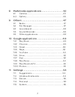 Preview for 3 page of Alcatel IDEAL XCITE Manual