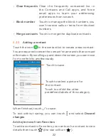 Preview for 26 page of Alcatel IDEAL XCITE Manual