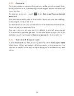 Preview for 28 page of Alcatel IDEAL XCITE Manual