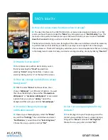 Preview for 1 page of Alcatel Idol X+ Faq