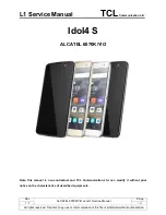 Preview for 1 page of Alcatel Idol4 S 6070K Service Manual