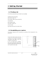 Предварительный просмотр 6 страницы Alcatel IP1020P Administrator'S Manual