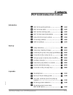 Preview for 4 page of Alcatel IPUP A100 Instruction Manual