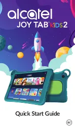 Предварительный просмотр 1 страницы Alcatel JOY TAB KIDS2 Quick Start Manual