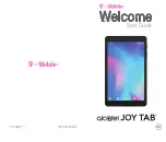 Alcatel Joy Tab Start Manual preview