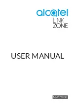 Preview for 1 page of Alcatel Link Zone MW70VK User Manual