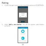 Preview for 14 page of Alcatel MOVETRACK Quick Start Manual