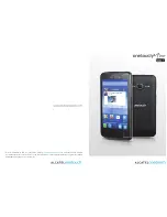 Preview for 1 page of Alcatel M'POP 5020T User Manual