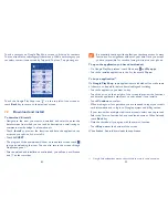 Preview for 46 page of Alcatel M'POP 5020T User Manual