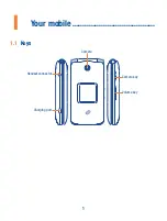 Preview for 3 page of Alcatel Myflip A405DL Quick Start Manual