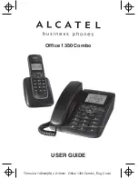 Alcatel Office 1350 Combo User Manual предпросмотр