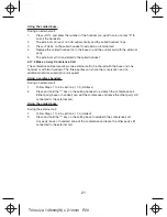 Preview for 21 page of Alcatel Office 1350 Combo User Manual