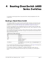 Preview for 81 page of Alcatel OmniSwitch 6400-24 Hardware User'S Manual