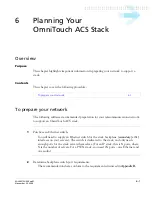 Предварительный просмотр 33 страницы Alcatel OmniTouch ACS 7.1.4 Site Preparation Manual