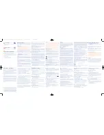 Preview for 2 page of Alcatel one touch 306A Quick Start Manual