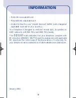 Preview for 8 page of Alcatel One Touch 310 User Manual