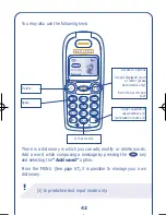 Preview for 43 page of Alcatel One Touch 310 User Manual