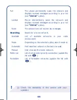 Preview for 67 page of Alcatel One Touch 310 User Manual