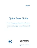 Preview for 1 page of Alcatel One Touch 4060W Quick Start Manual