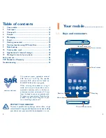 Preview for 2 page of Alcatel One Touch 4060W Quick Start Manual