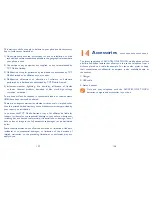 Preview for 70 page of Alcatel ONE TOUCH 6012D Instructions Manual