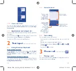 Preview for 8 page of Alcatel ONE TOUCH 7025 Quick Start Manual