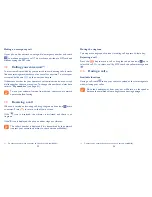 Preview for 14 page of Alcatel One touch 720 User Manual