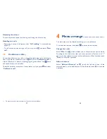 Preview for 15 page of Alcatel One touch 720 User Manual