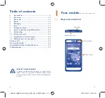 Preview for 2 page of Alcatel One Touch 8008W Quick Start Manual