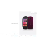 Предварительный просмотр 1 страницы Alcatel One Touch 888A User Manual