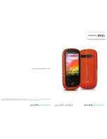 Alcatel One Touch 890D User Manual предпросмотр