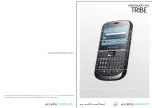 Alcatel One Touch 902A Tribe Manual preview