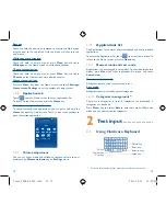 Preview for 7 page of Alcatel One Touch 909B Quick Start Manual