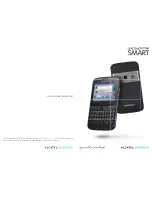 Alcatel One Touch 916A Smart User Manual preview