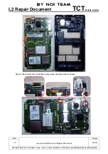 Preview for 14 page of Alcatel One touch 930D Repair Document