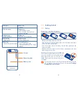 Preview for 8 page of Alcatel One Touch 960C Ultra User Manual