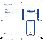 Preview for 2 page of Alcatel one touch 985A Quick Start Manual