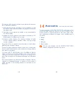 Предварительный просмотр 68 страницы Alcatel One Touch 997 Ultra User Manual