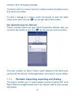 Preview for 51 page of Alcatel One Touch Idol 6030 User Manual