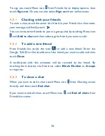 Preview for 70 page of Alcatel One Touch Idol 6030 User Manual